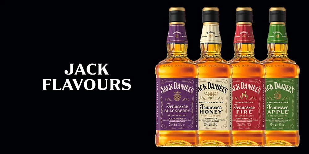 whiskey jack Daniels flavors